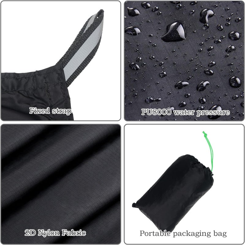 Wind Tour Multifunctional Tarp Waterproof with Carry Bag for Tent Ultralight Outdoor Tent Footprint for Ground Camping Hiking (57.1" x39.4") - Image 3